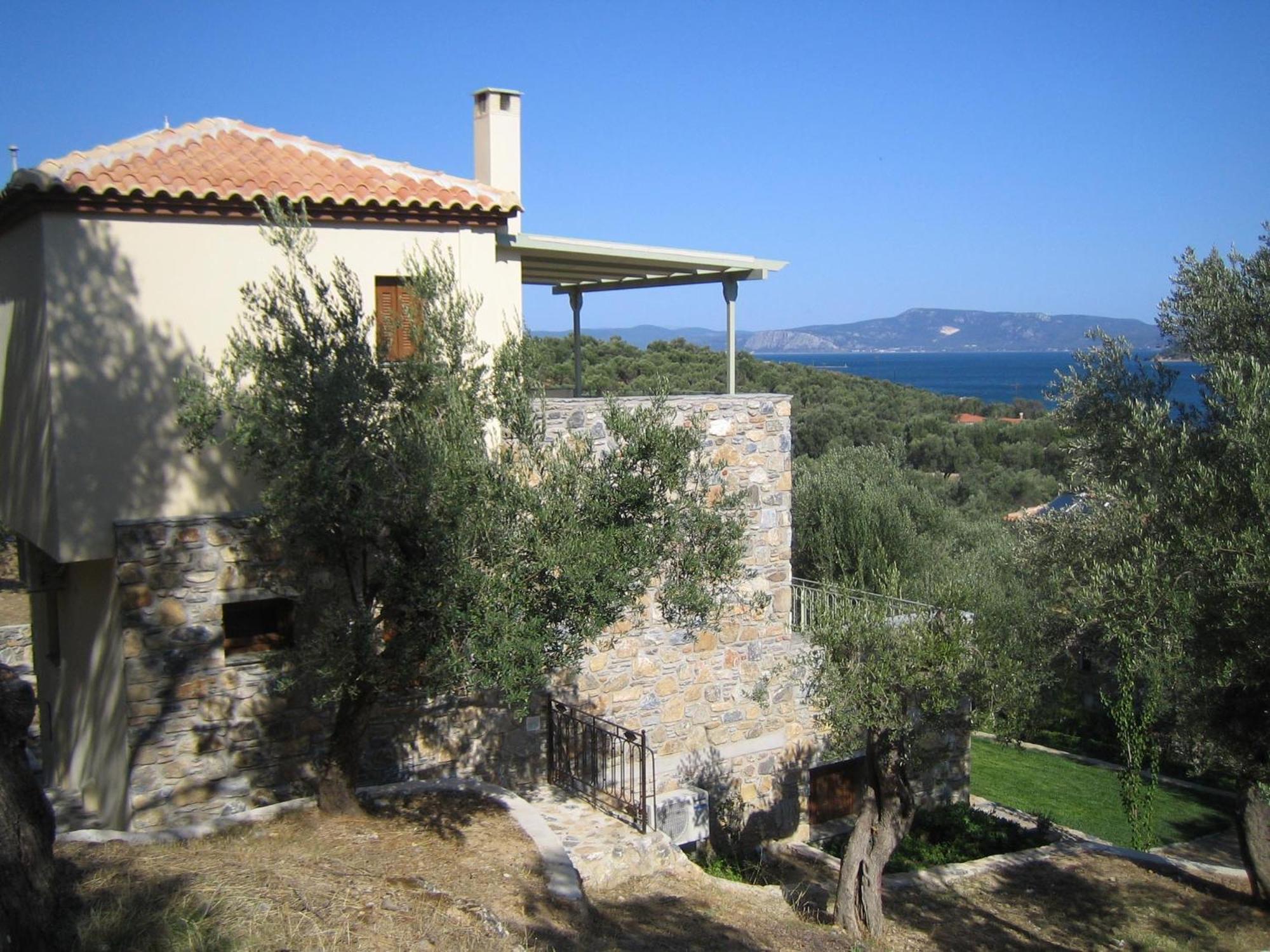 Gera'S Olive Grove - Elaionas Lesvou Hotel Marmaro  Exterior photo